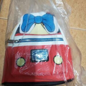 Loungefly x Disney Pinocchio OG HEART LOGO Cosplay Figural Mini Backpack
